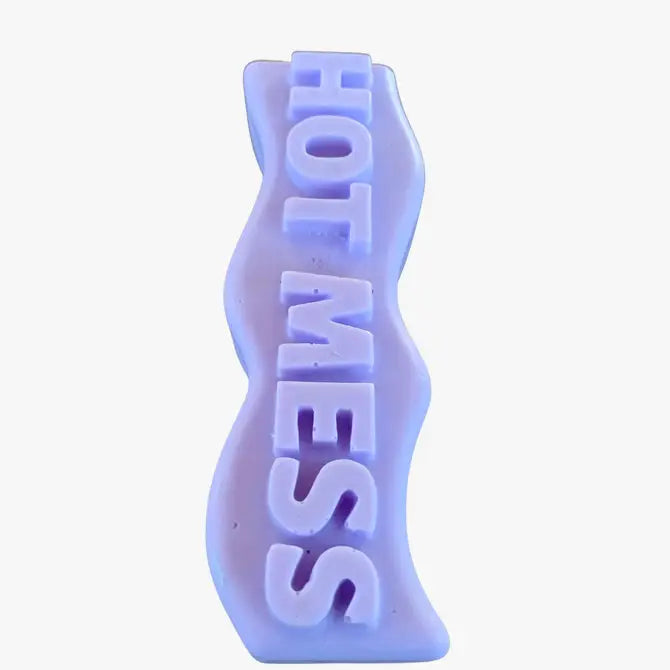 Hot mess themed bar of soap