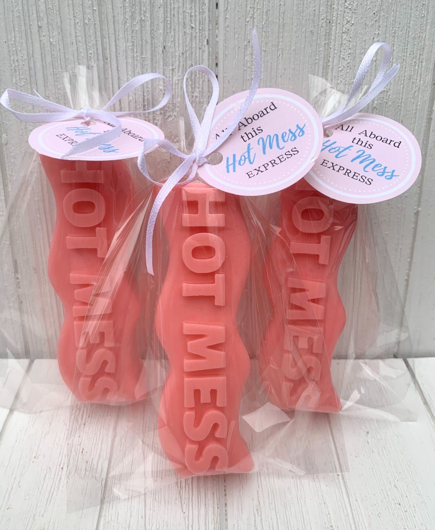 Hot mess themed bar of soap