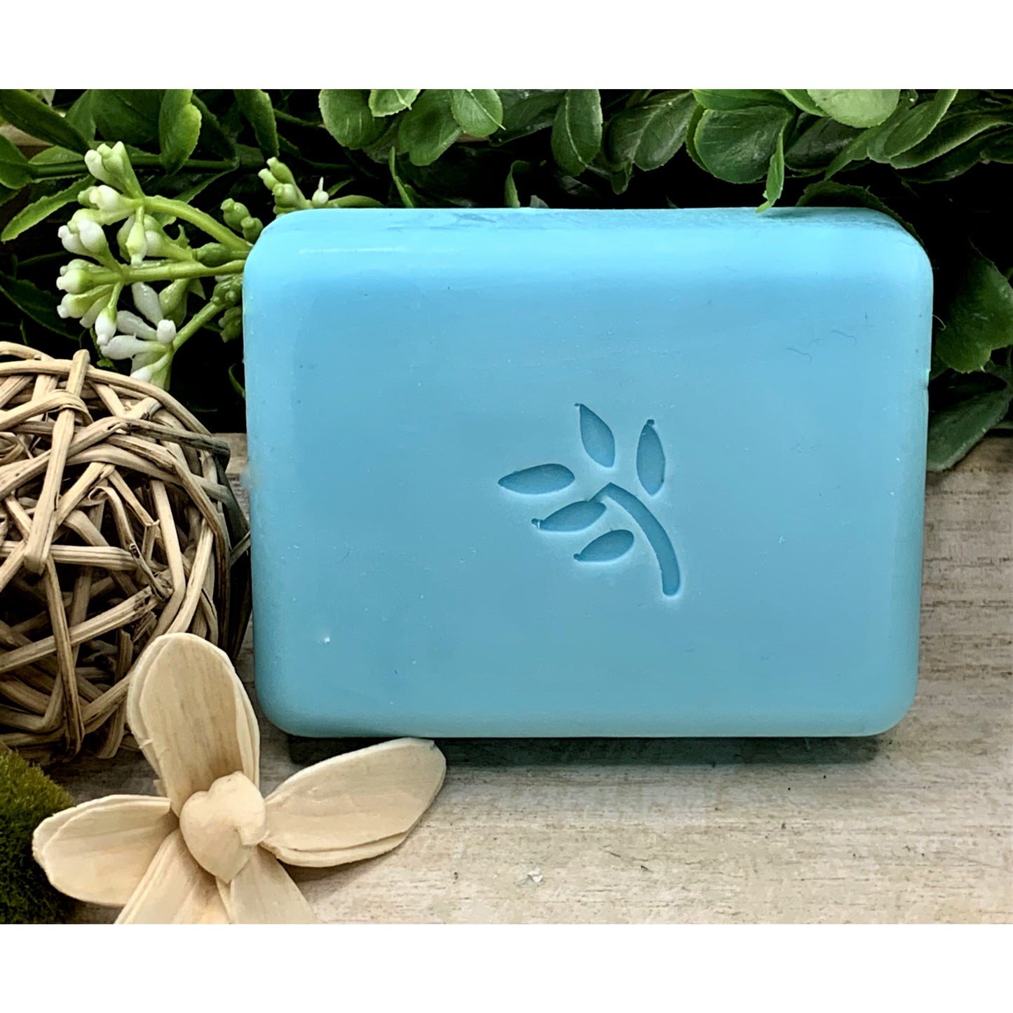 Cactus and Sea Salt Scented Artisian Bar of Soap with Shea Butter, Mango Butter and Coco Butter