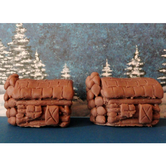 2 Log Cabin Soaps