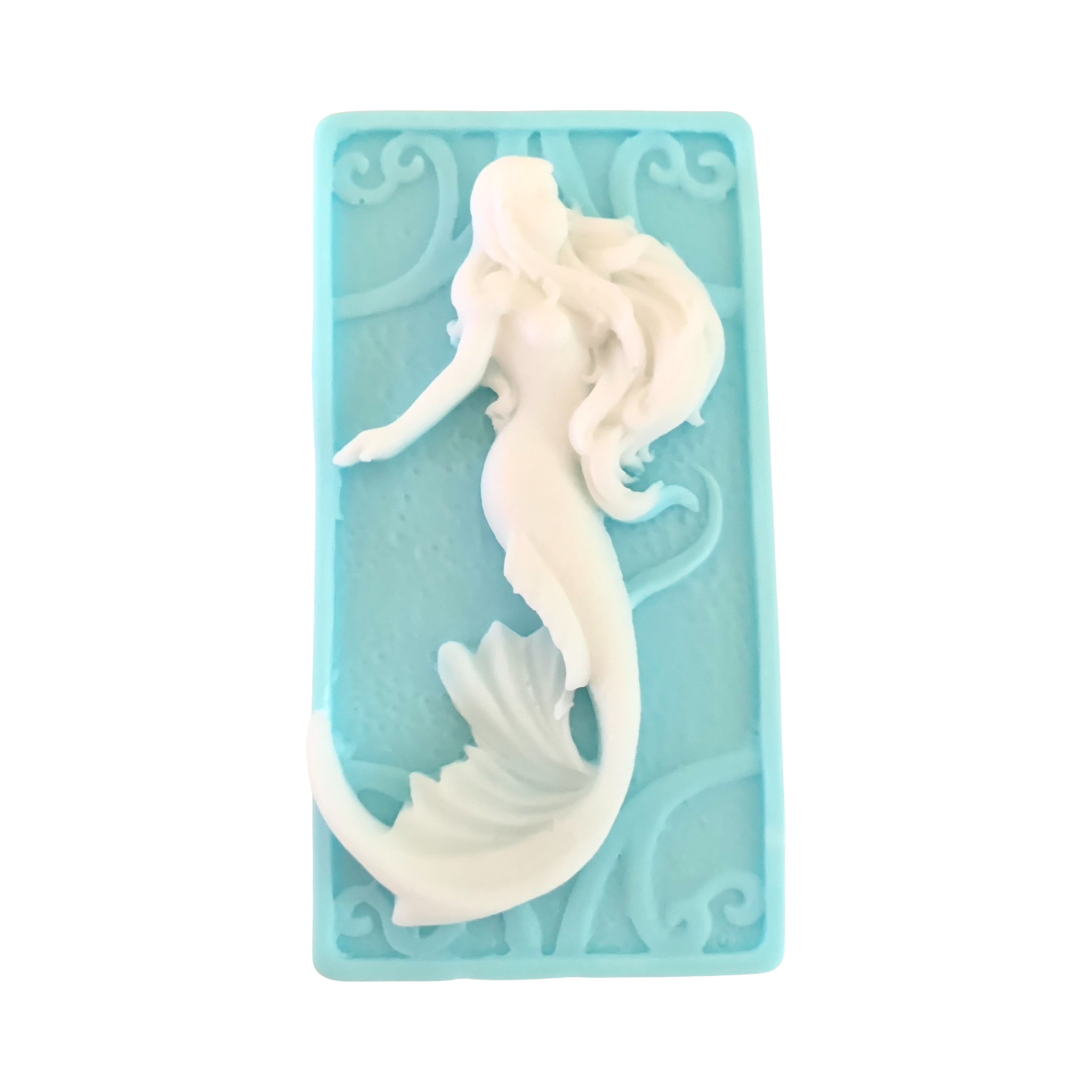 3D Mermaid Bar of Soap:  Ocean and Beach themed soaps