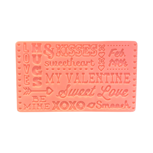 Valentine's Day Sayings Bar of Soap