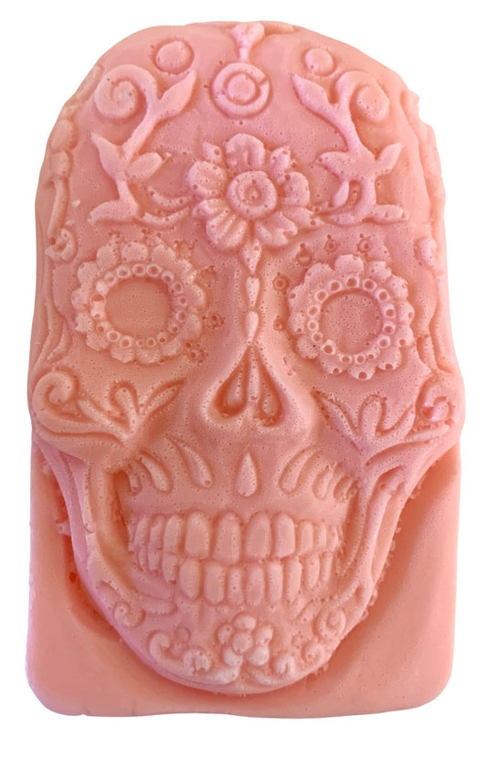 3D Day of the Dead Skull Bar of Soap