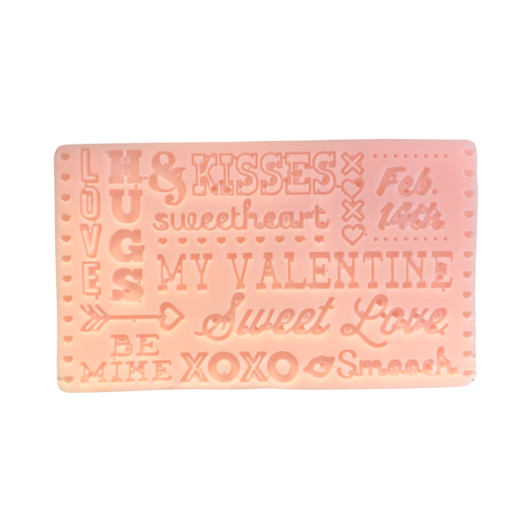 Valentine's Day Sayings Bar of Soap