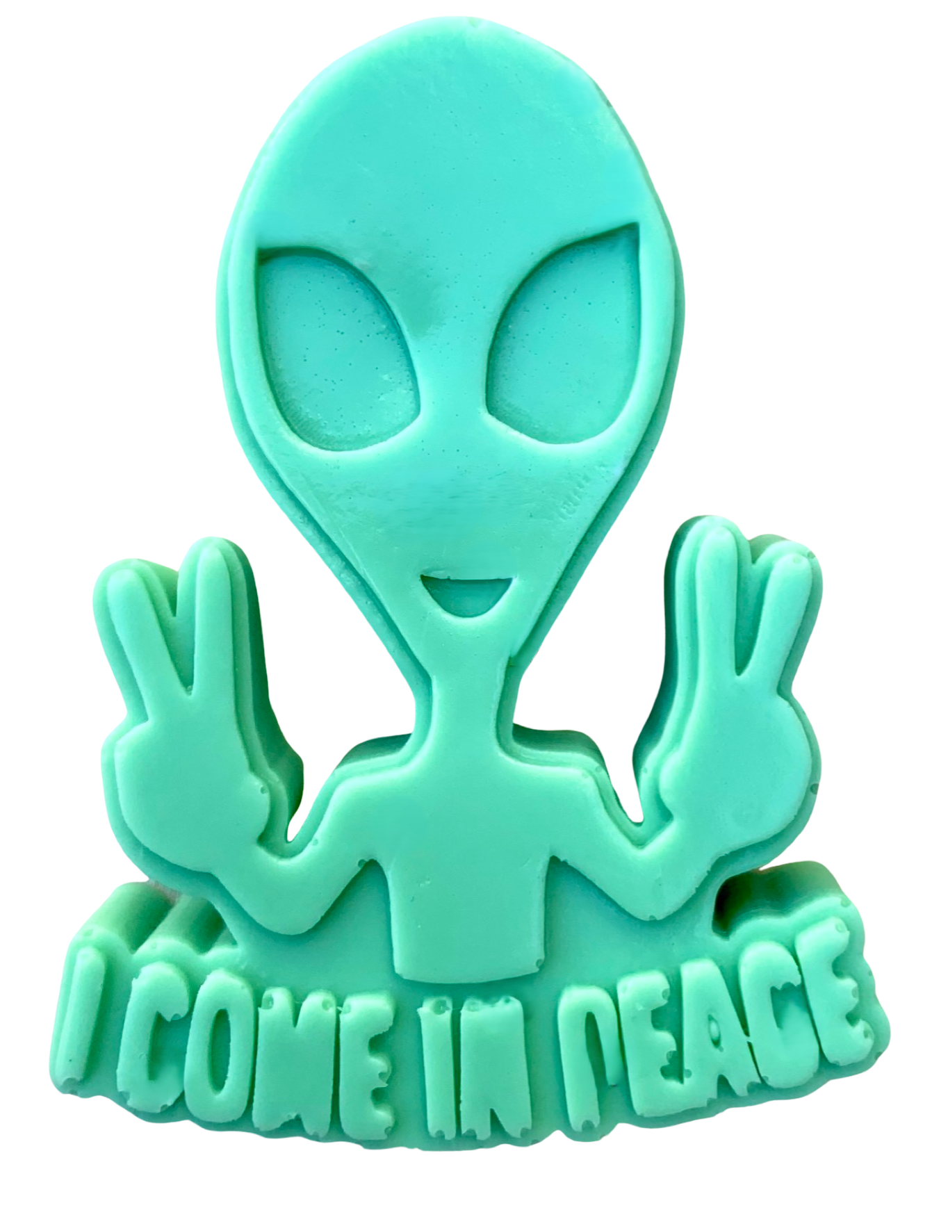 Alien I come in peace