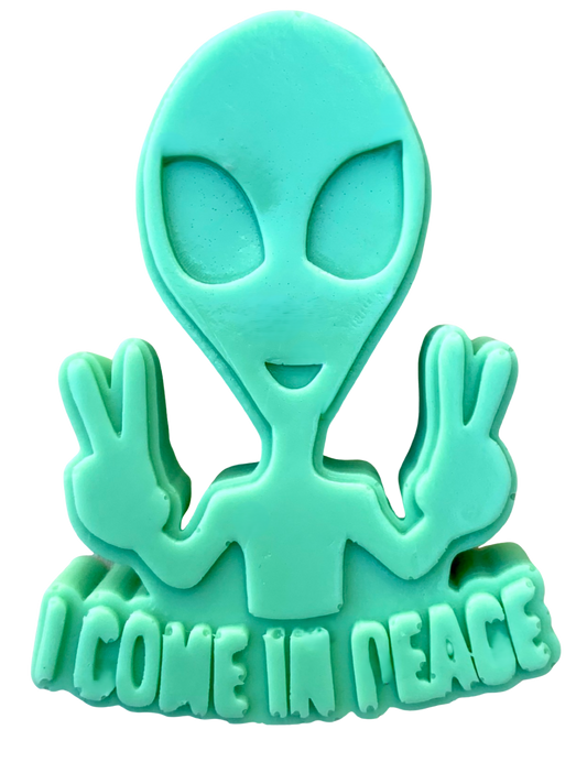 Alien I come in peace