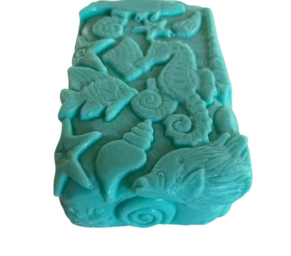 10 Ocean themed Soap Favors:  FREE SHIPPING