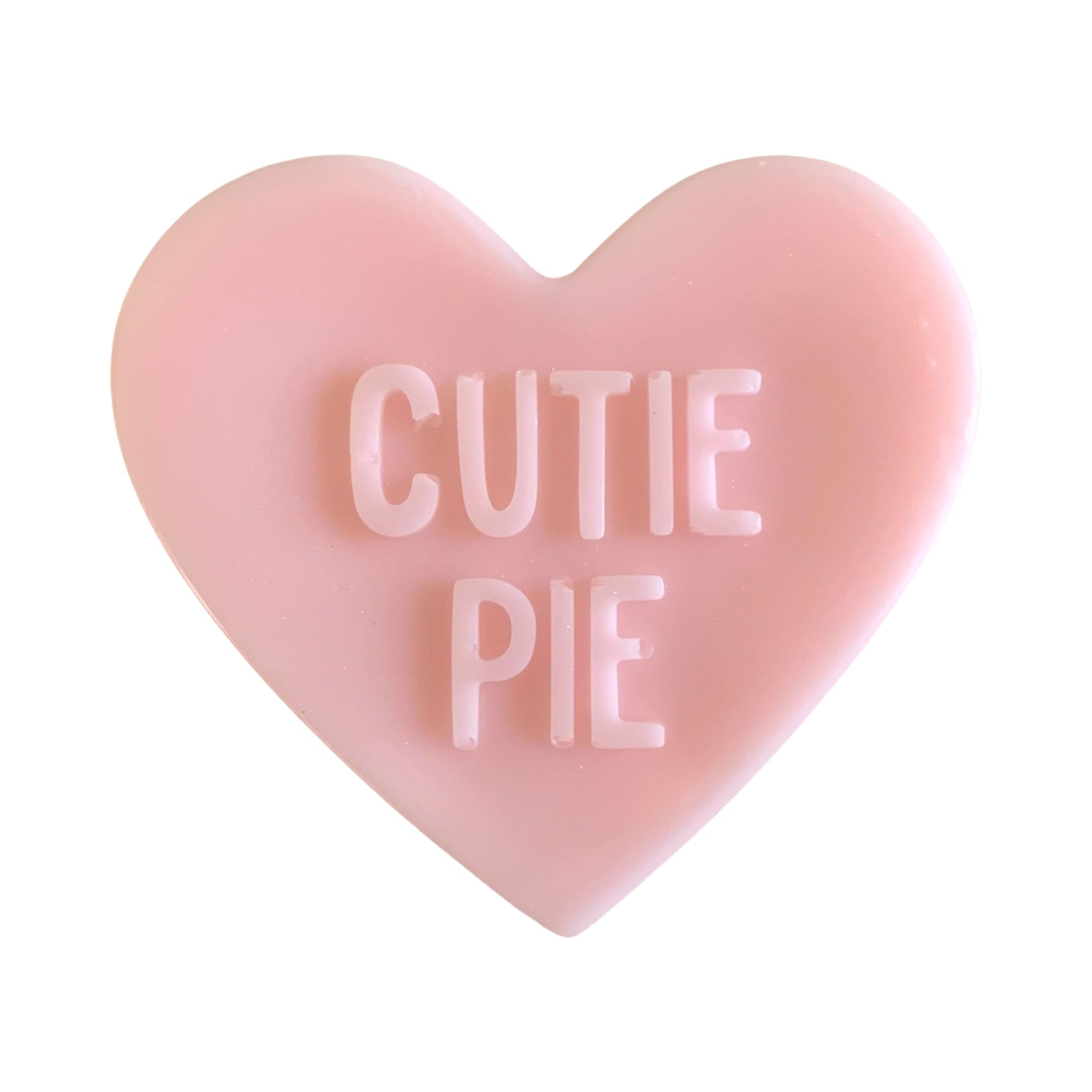 3D Large Valentine Heart "Cutie Pie"  Soap