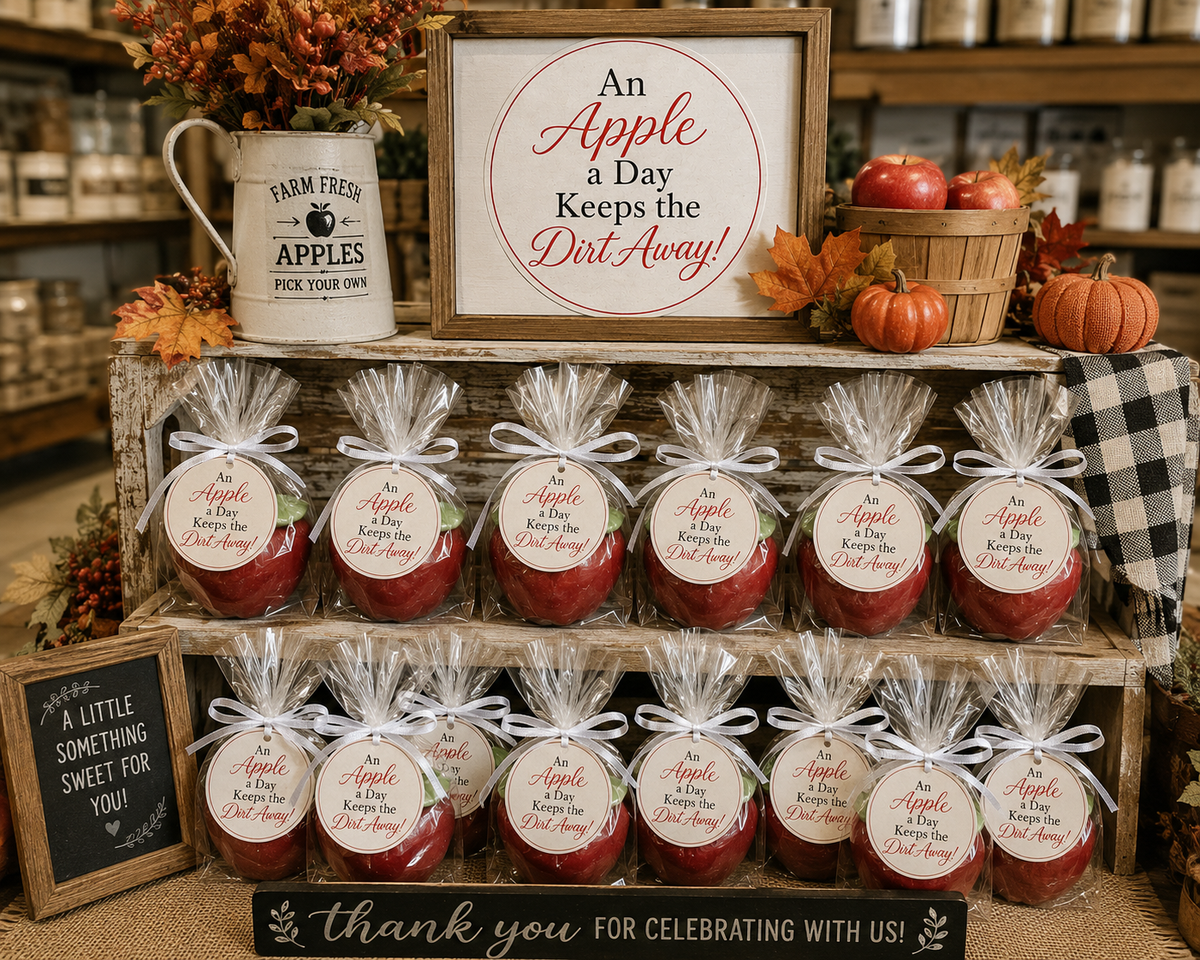 Apple Soap – Handmade Fall and Autumn Novelty Soap | Apple PIcking Soap