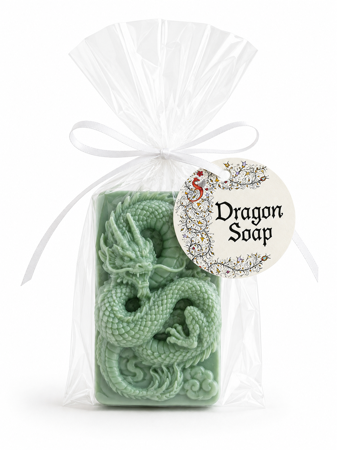 Dragon Bar of Soap – Handmade Novelty Soap & Unique Gift for Dragon Lovers