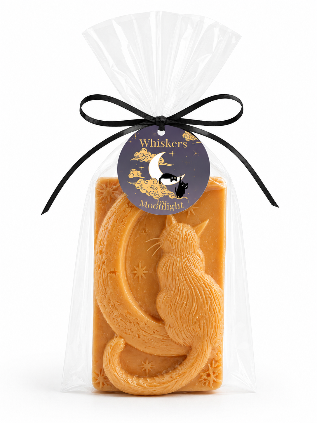 Cat on the Moon Bar of Soap – Halloween Novelty Soap, Spooky Gift & Party Favor | Halloween Decor