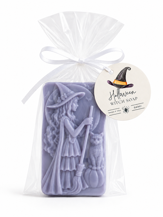 Witch Bar Soap – Halloween Novelty Soap, Spooky Gift & Party Favor | Halloween Decor