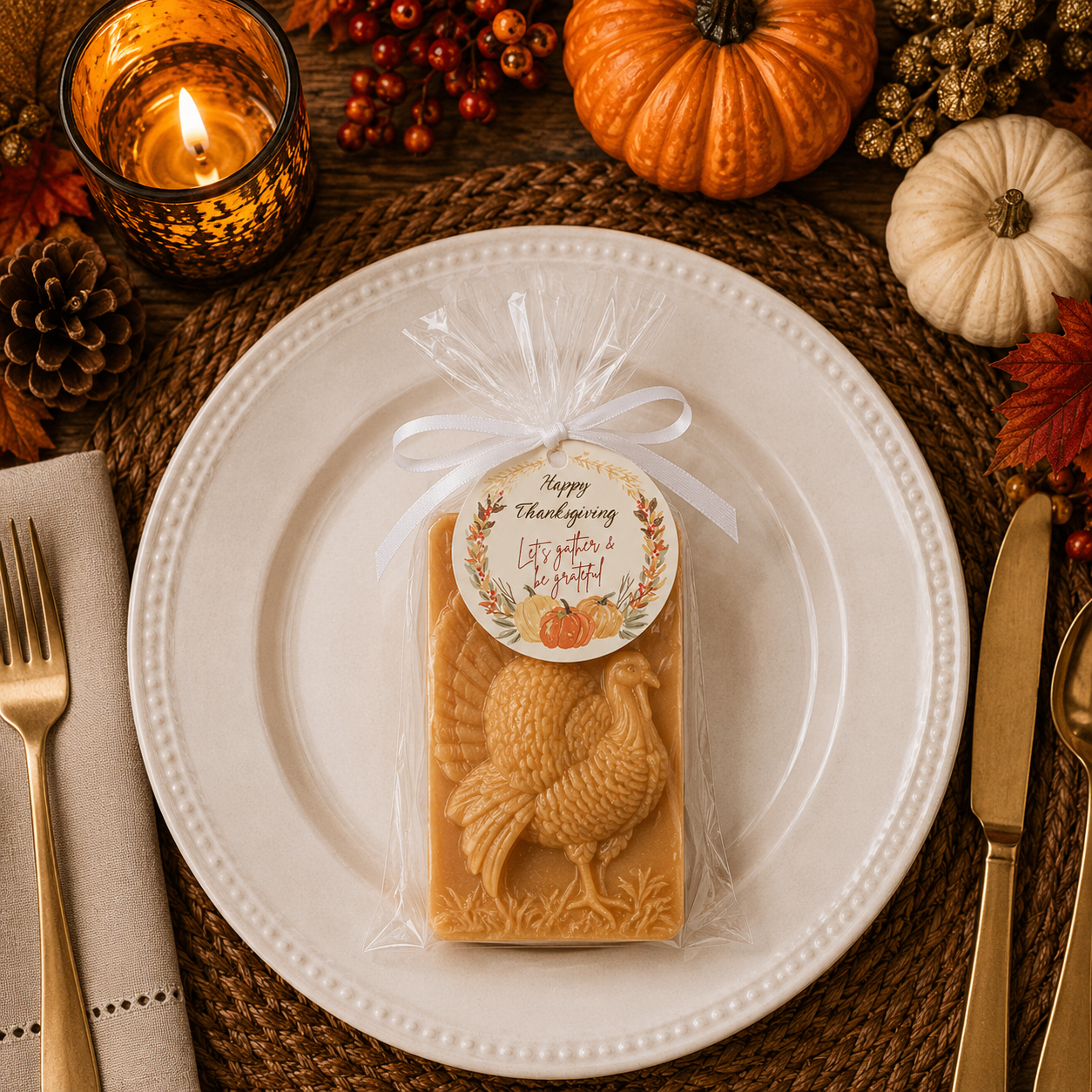 Turkey Soap – Handmade Novelty Turkey Soap & Unique Thanksgiving Gift