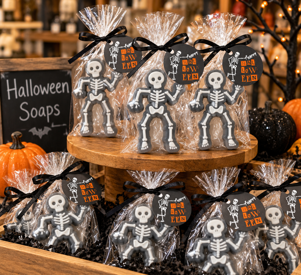 Spooky Skeleton Soap | Halloween themed soaps | Novelty Halloween Gift