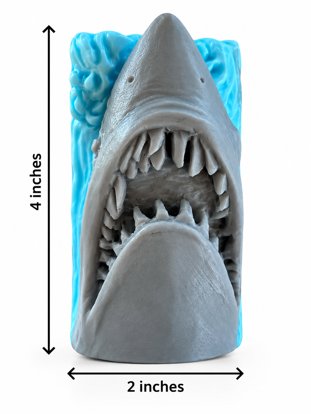 Great White Shark Soap – Handmade Novelty Shark Soap & Unique Gift for Shark Lovers