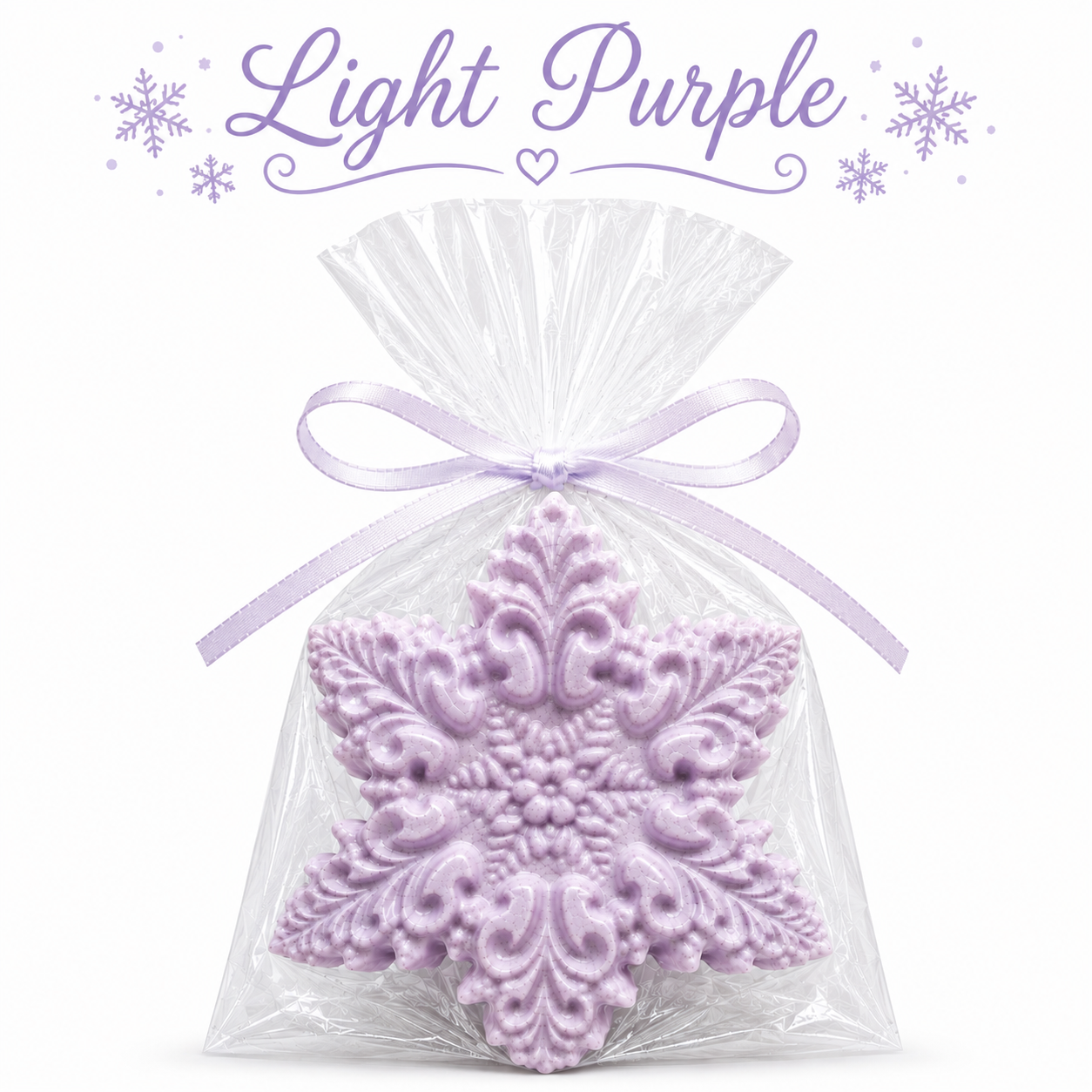 Snowflake Soap Party Favors –A little Snowflake is on the way Winter Novelty Gift | Set of 10