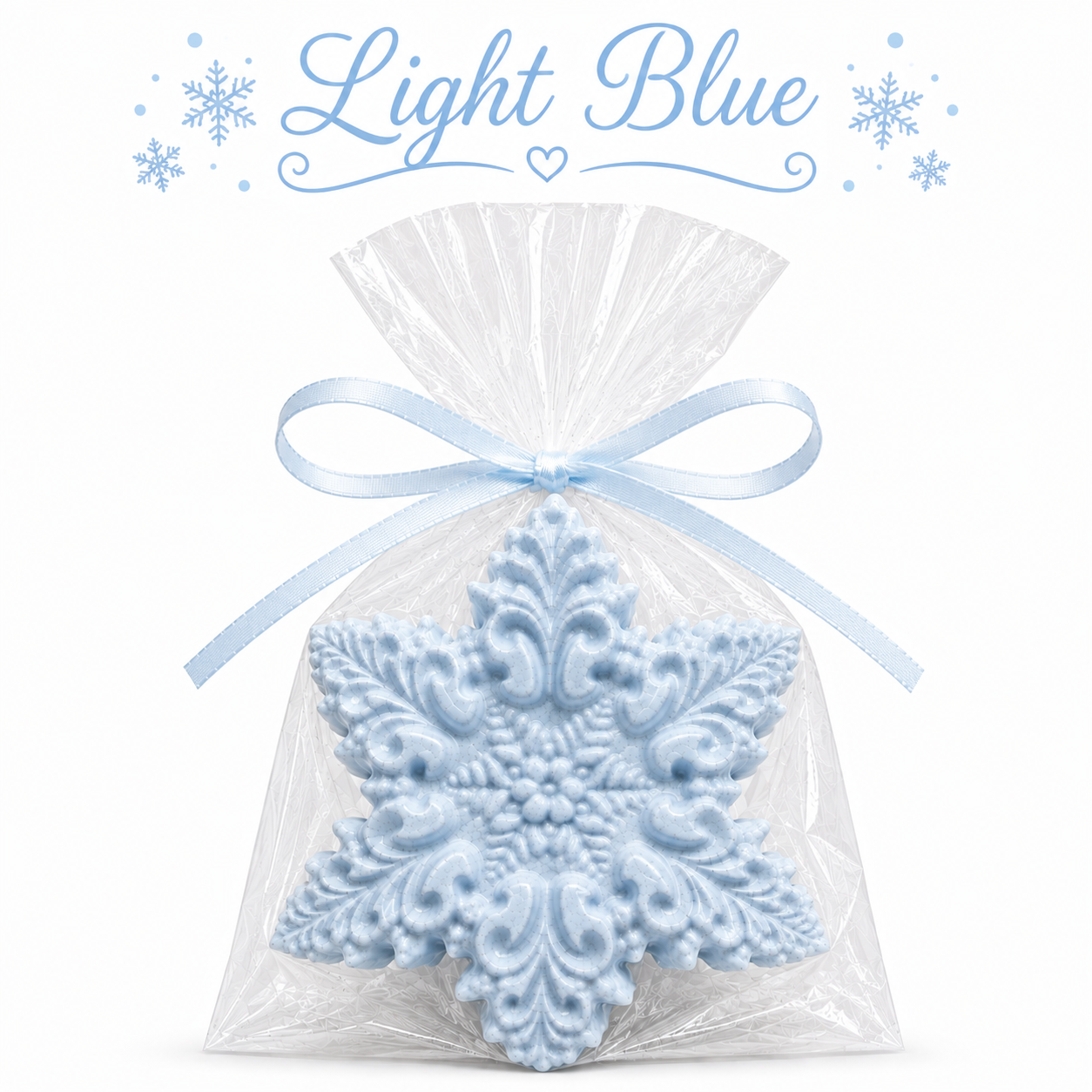 Snowflake Soap Party Favors –A little Snowflake is on the way Winter Novelty Gift | Set of 10