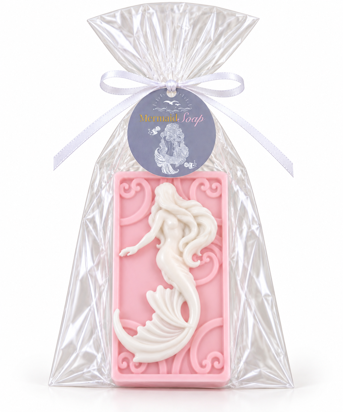 Mermaid Bar of Soap | Handcrafted Artisian Soap |Mermaid theme | Novelty Gift