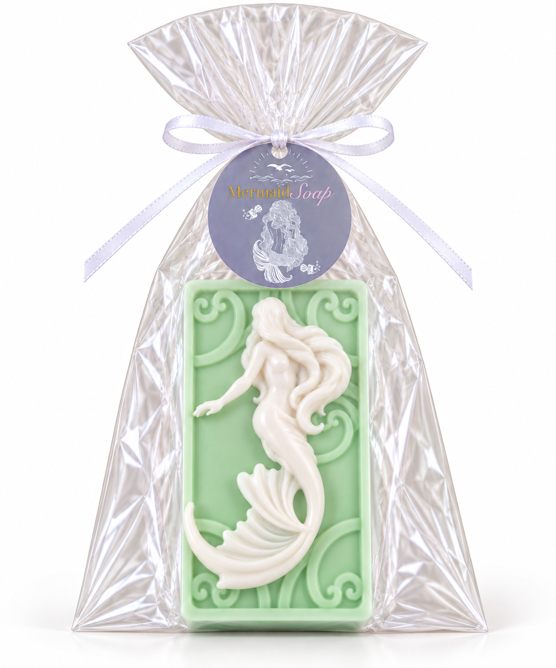 Mermaid Bar of Soap | Handcrafted Artisian Soap |Mermaid theme | Novelty Gift