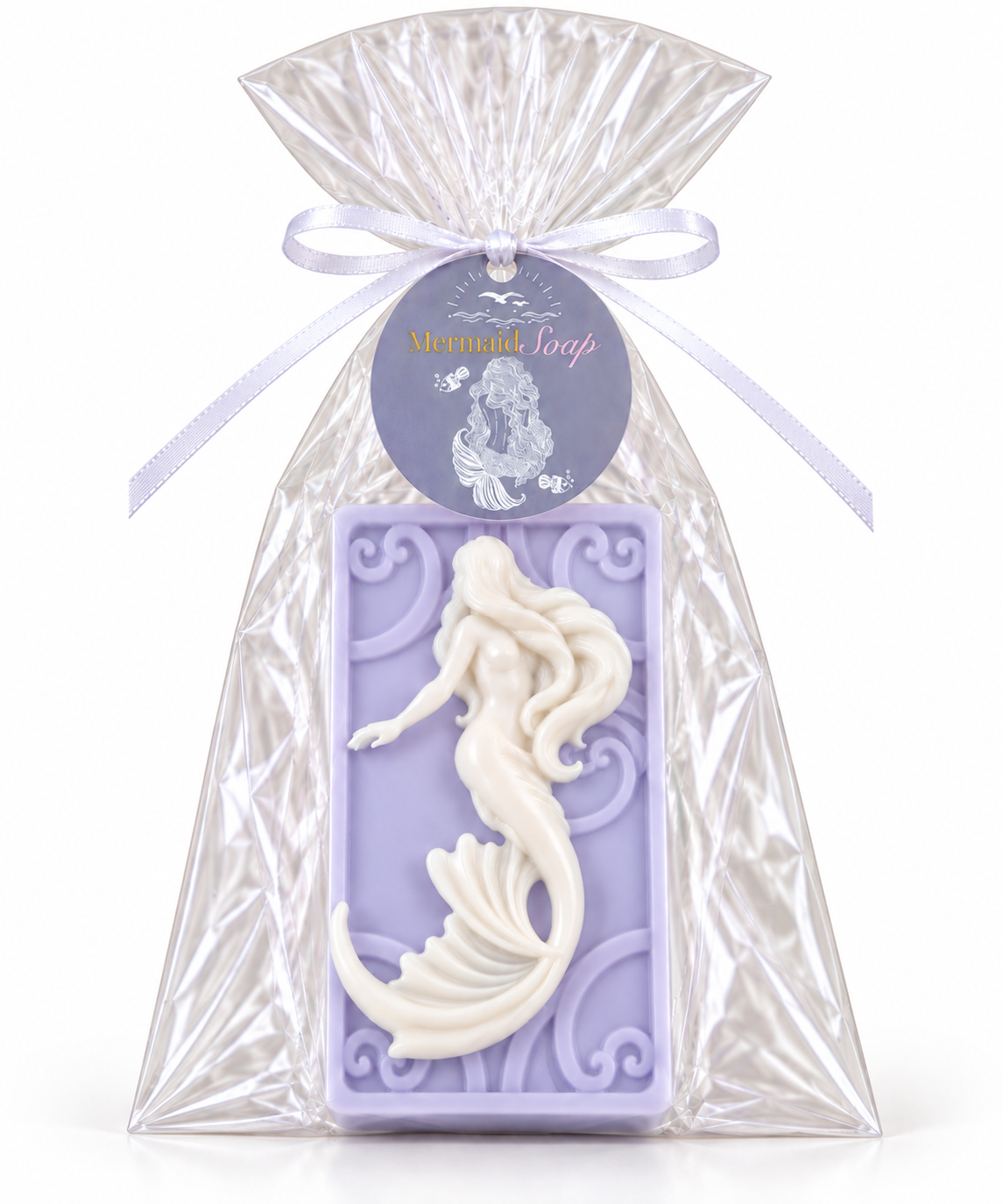 Mermaid Bar of Soap | Handcrafted Artisian Soap |Mermaid theme | Novelty Gift