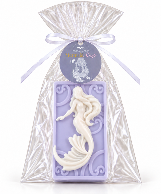 Mermaid Bar of Soap | Handcrafted Artisian Soap |Mermaid theme | Novelty Gift