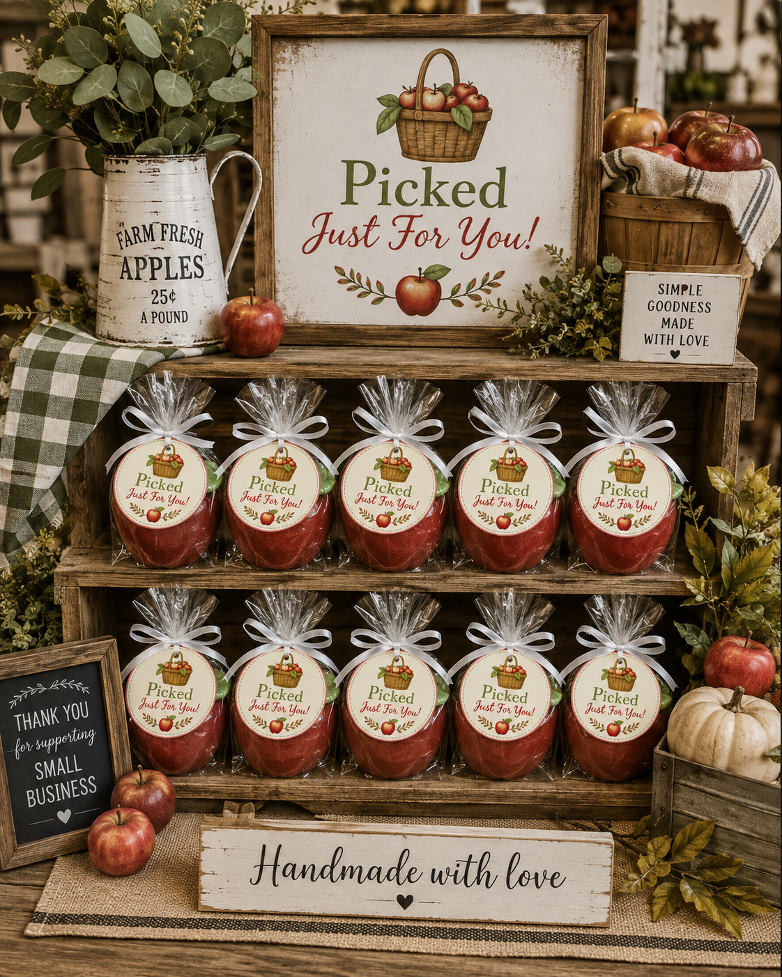 Apple Soap – Handmade Fall and Autumn Novelty Soap | Picked Just For You!
