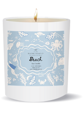 Beach Scented Soy Candle | Fresh & Coastal  Scent |l Home Fragrance | 10 oz White Jar with Bamboo Lid