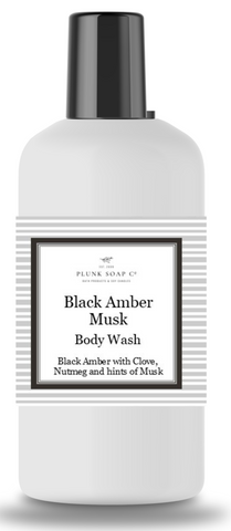 Black Amber Musk Body Wash