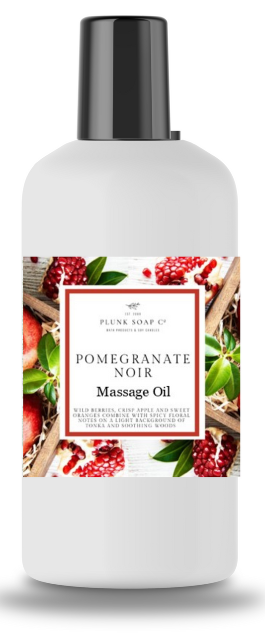 Pomegranate Noir Scented Massage Oil