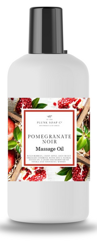 Pomegranate Noir Scented Massage Oil