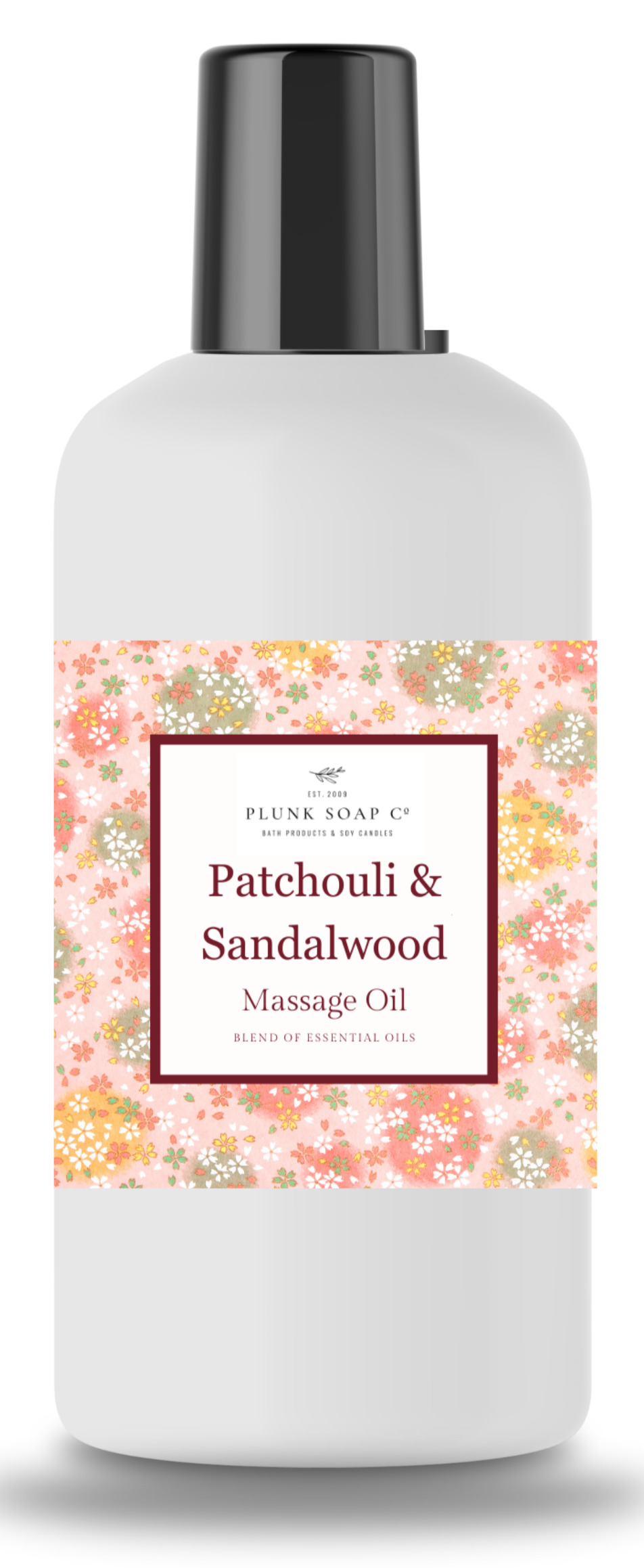 Patchouli and Sandalwood Scented Massage Oil