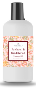 Patchouli and Sandalwood Scented Massage Oil