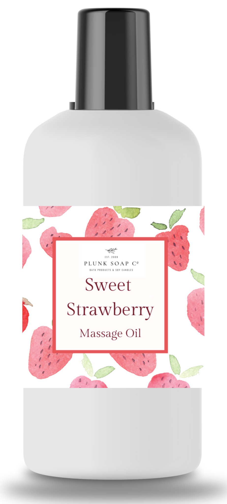 Strawberry scented massage oil