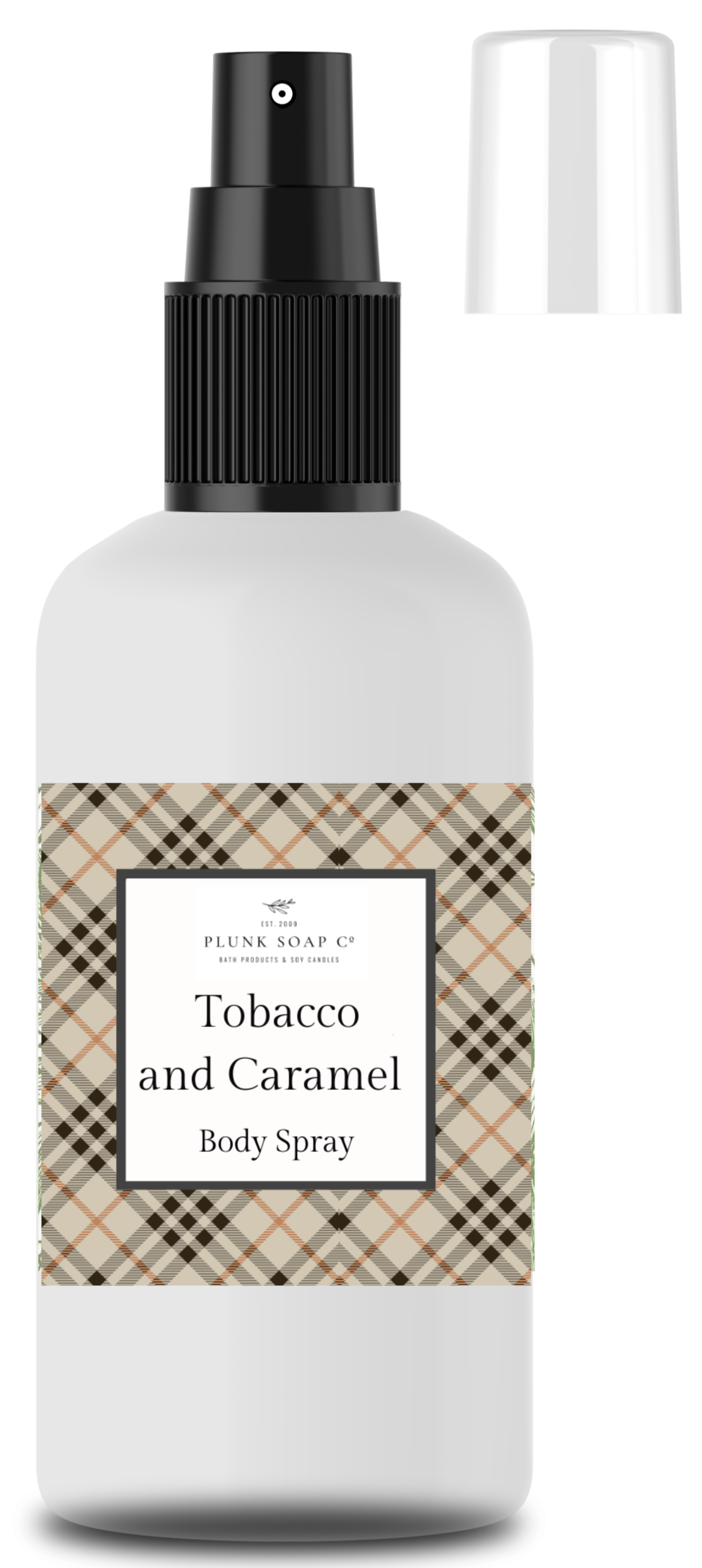 Tobacco and Caramel Scented Body Spray 8 oz