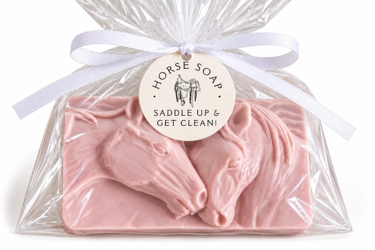 Horse Soap Bar | Equestrian Gift|  Horse Lover Soap| Western themed Soaps | Novelty Gift