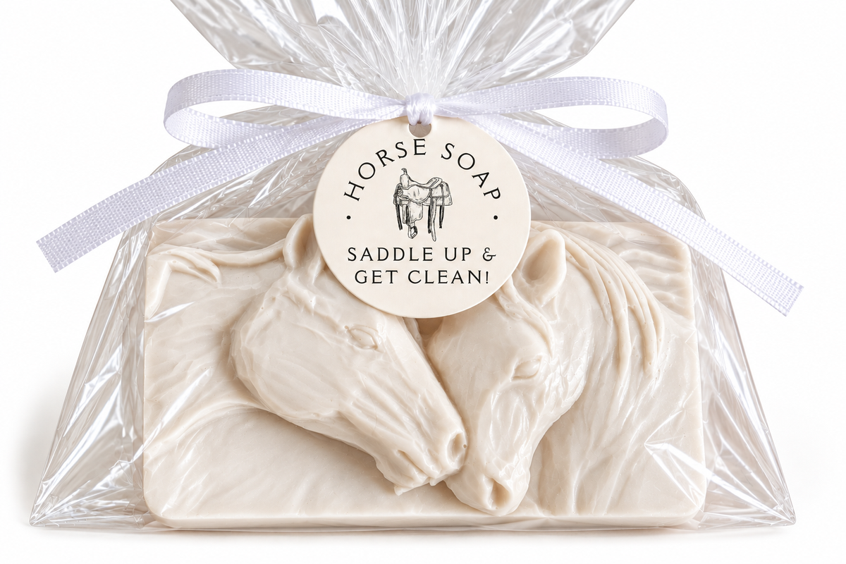 Horse Soap Bar | Equestrian Gift|  Horse Lover Soap| Western themed Soaps | Novelty Gift