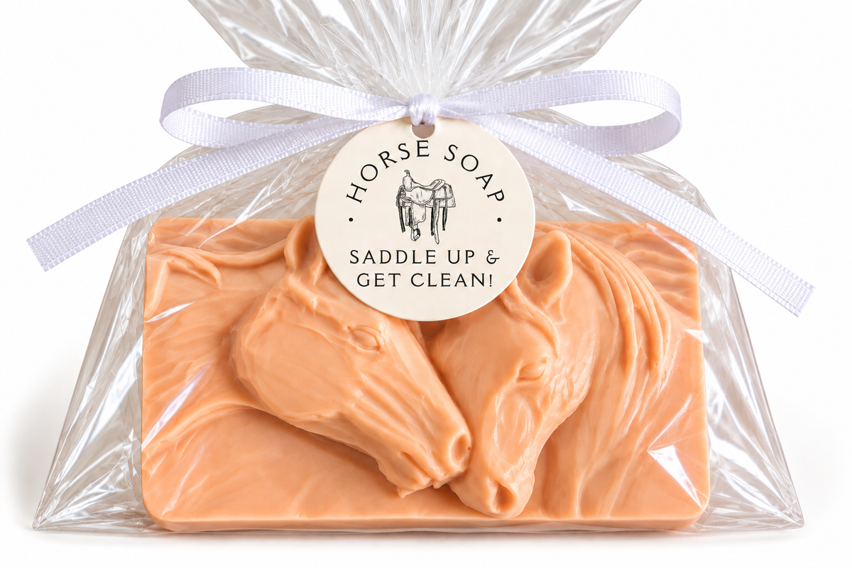 Horse Soap Bar | Equestrian Gift|  Horse Lover Soap| Western themed Soaps | Novelty Gift