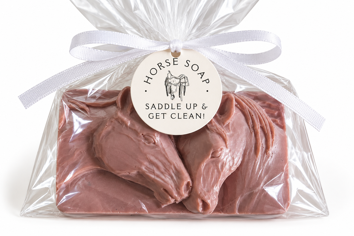 Horse Soap Bar | Equestrian Gift|  Horse Lover Soap| Western themed Soaps | Novelty Gift