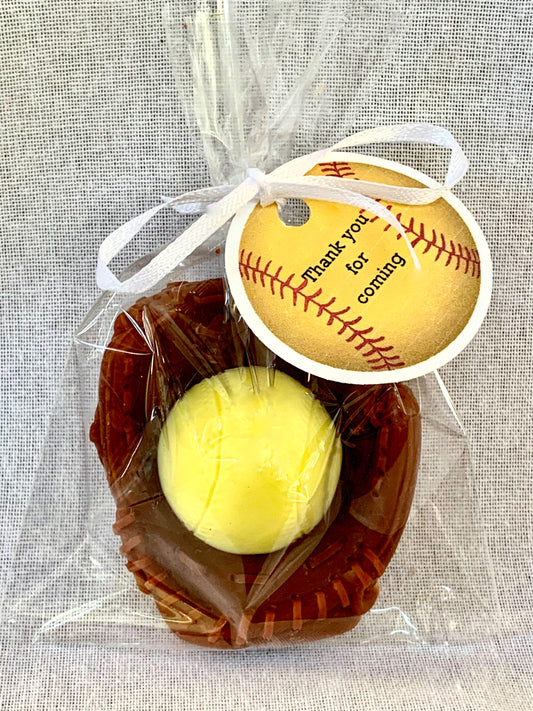 10 Softball Soap Favors (3D)