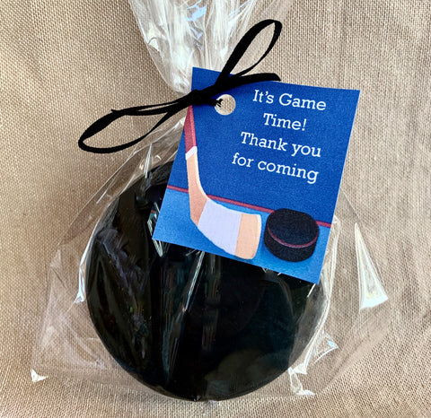 10 Hockey Puck Soap Party Favors