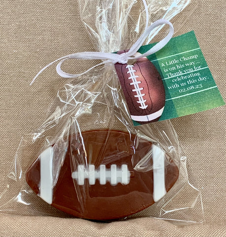 10 Football Soap Party Favors
