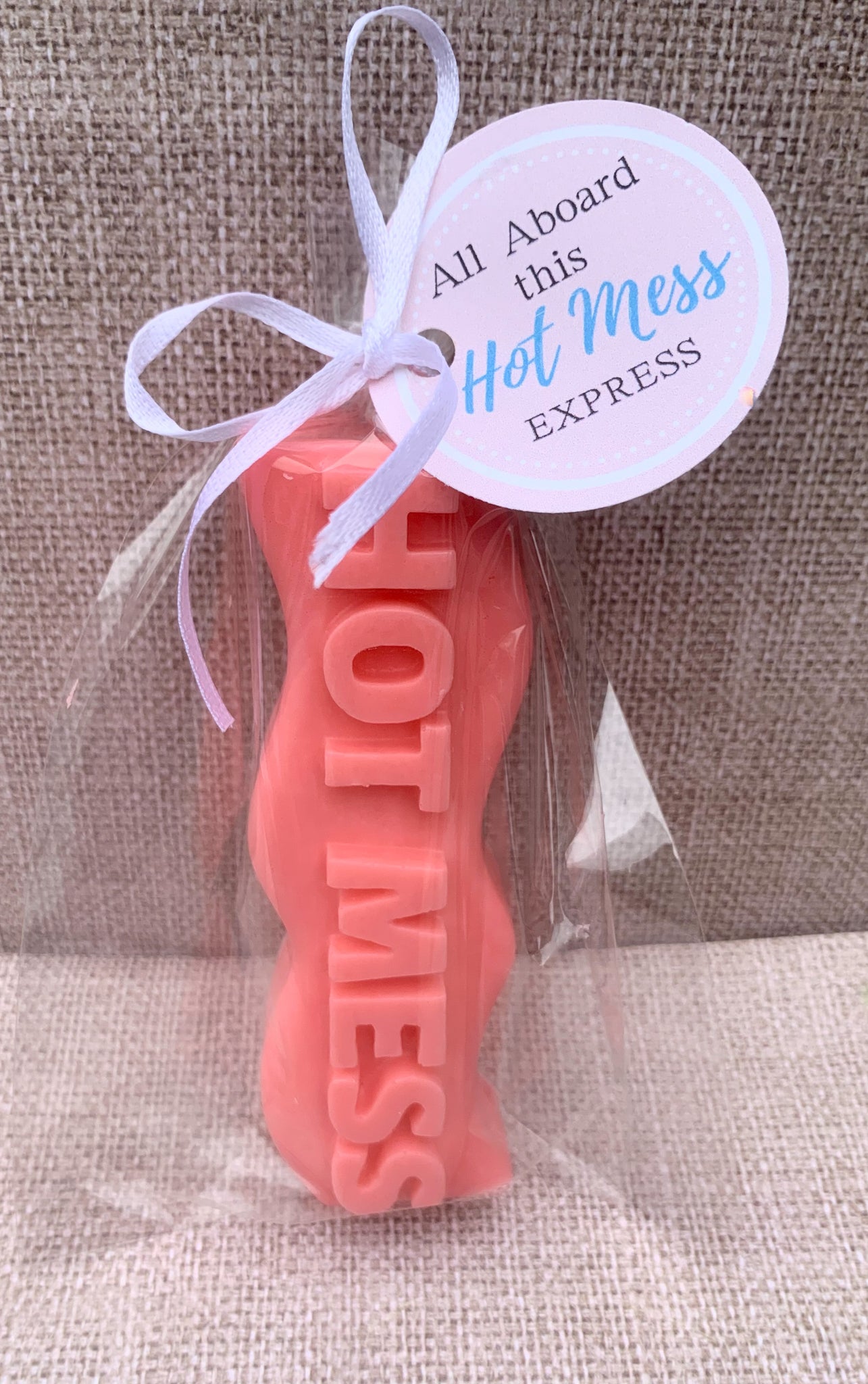 Hot Mess themed bar of soap