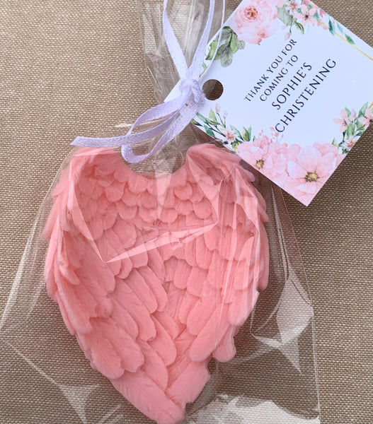 Angel Wing Soap Favors