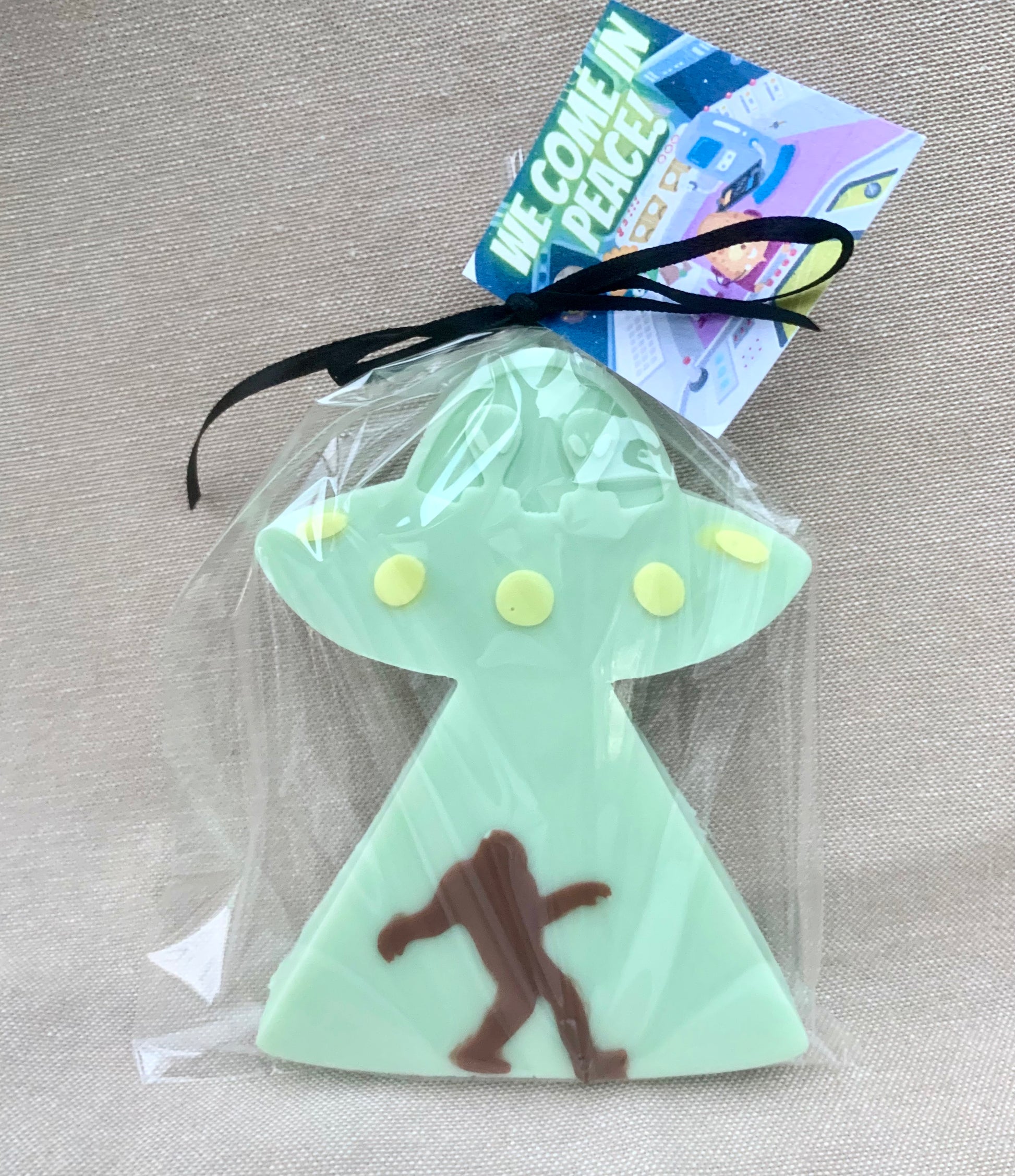 Aliens capturing bigfoot soap