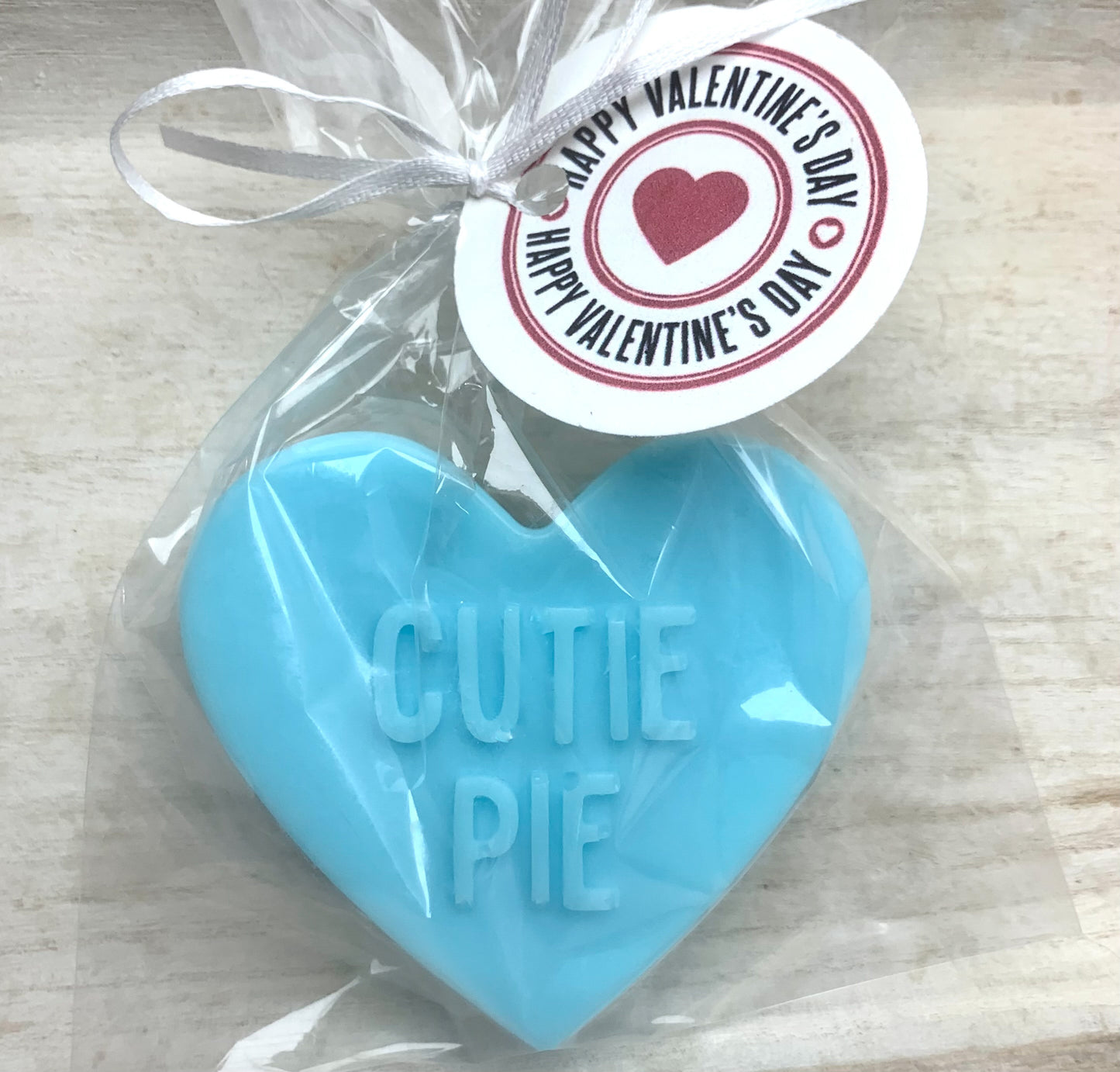 3D Large Valentine Heart "Cutie Pie"  Soap