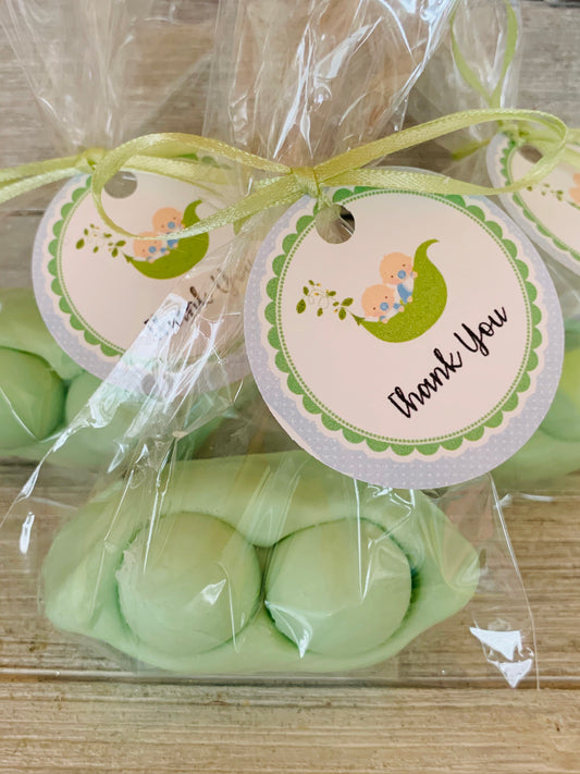 Peas In a Pod soap favors