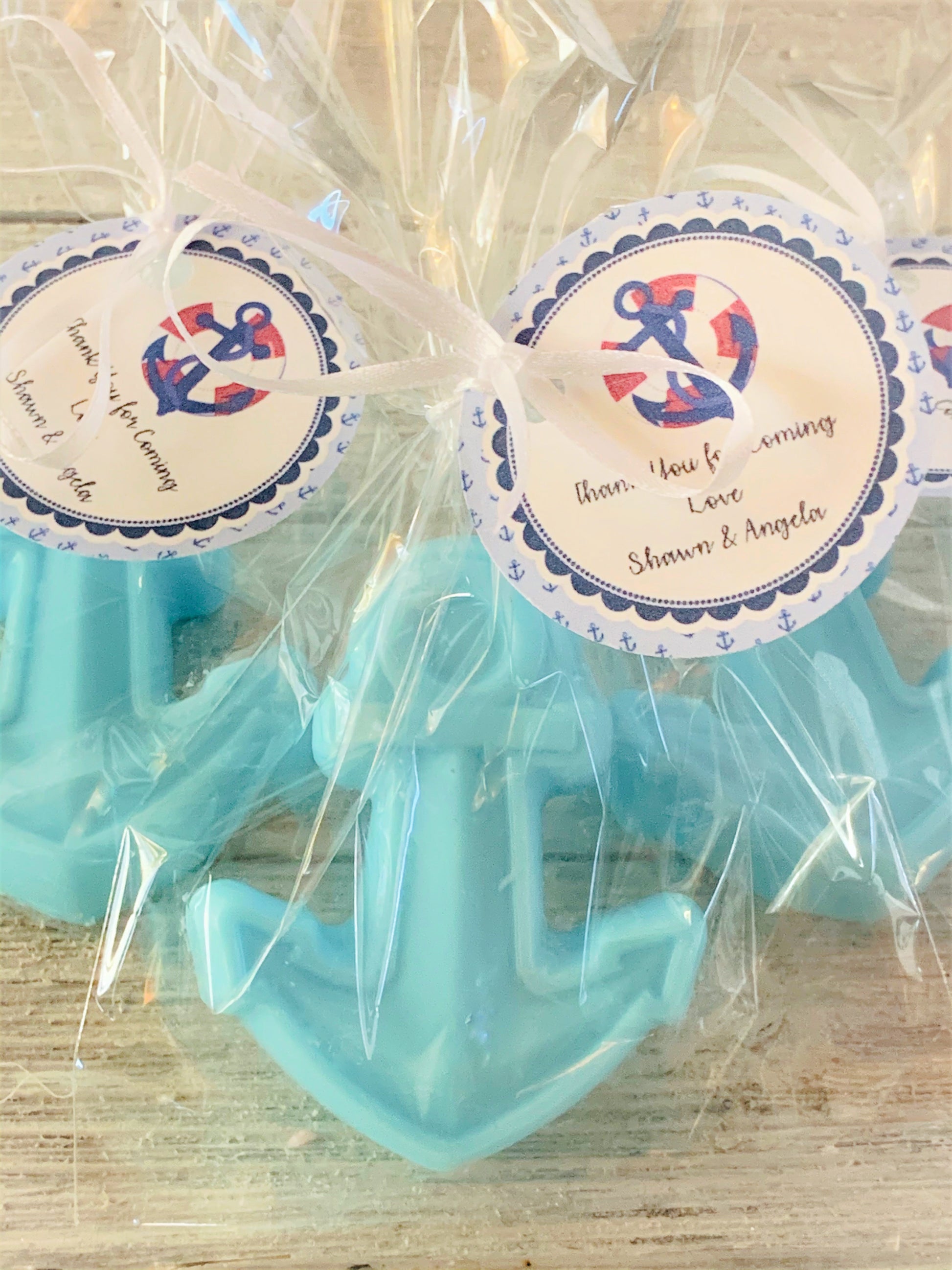 10 Anchor Soap Favors