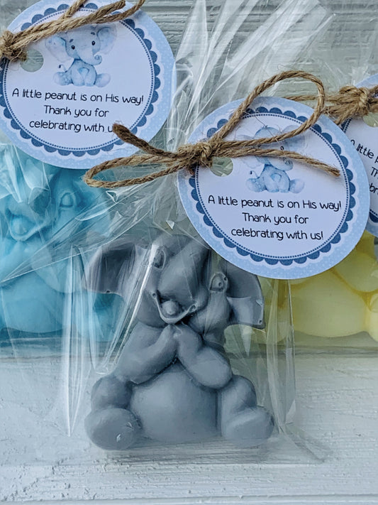 10 Elephant Soap Boy Party Favors