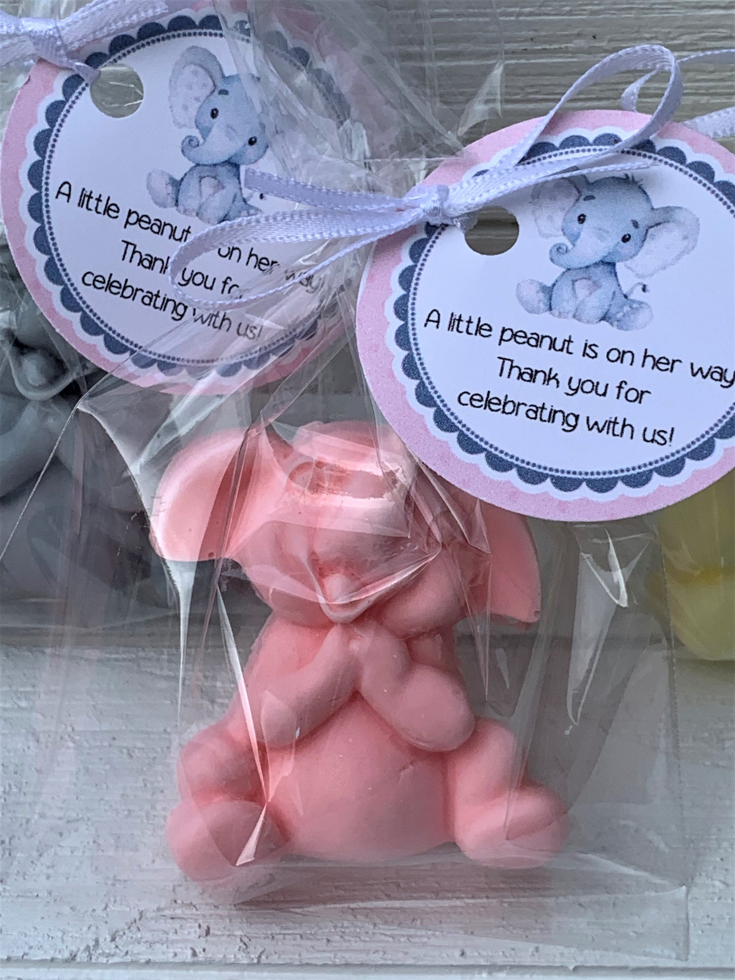 10 Elephant Soap Girl Party Favors