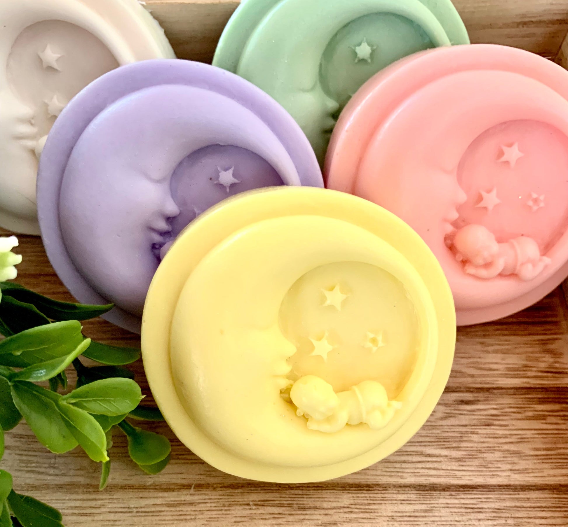 baby and moon soap